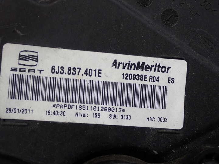 фото №5, Seat ibiza iv 6j hb 3d 08-12 подъемник стекла левый 6r0959801n 6j3837401e