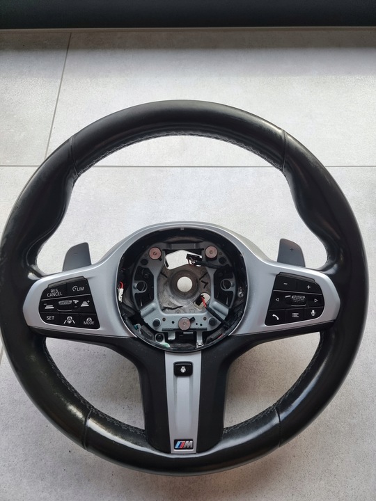 фото №8, Bmw x5 g05 g06 g30 g31 2019r руль м-пакет asysteny лепестки с подогревом