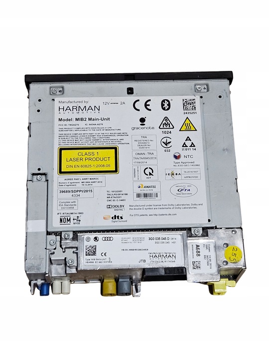 фото №1, Навігація mib2 vw passat b8 3g0035045d додам