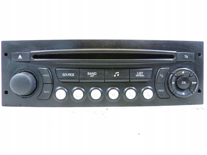 фото №1, Радио cd citroen peugeot 98041626xt01