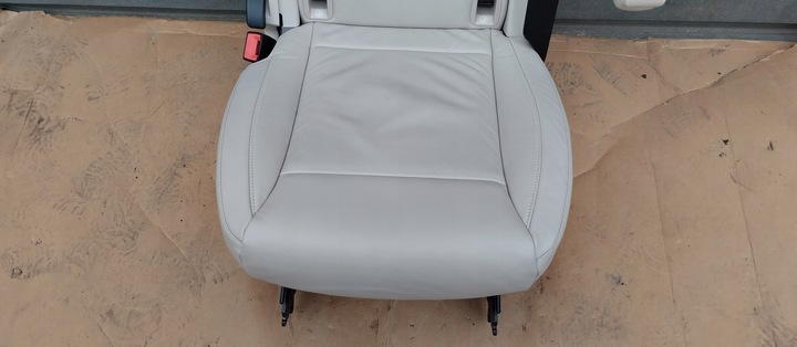 фото №6, Сидіння пасажира ii ряд задній зад mercedes v-klasa w447 шкіра кремовий eu