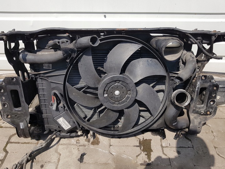 фото №4, Mercedes c клас w203 рестайлінг 04-06r 2.7 cdi pas переднє радіатор вентилятор