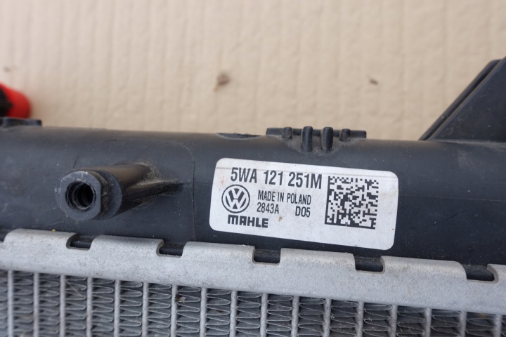 фото №5, Vw skoda seat радіатор додатковий основний  5wa121251m