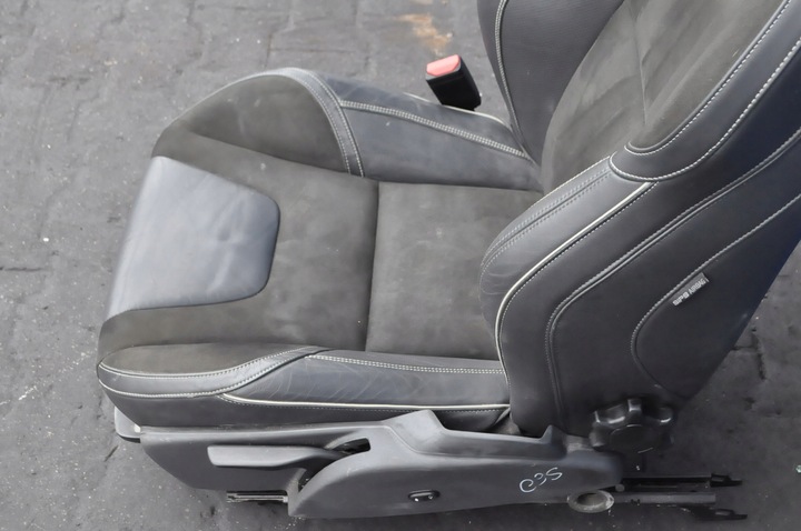 фото №7, Volvo s60 v60 xc60 рестайлинг r-design сиденье водителя левый алькантара