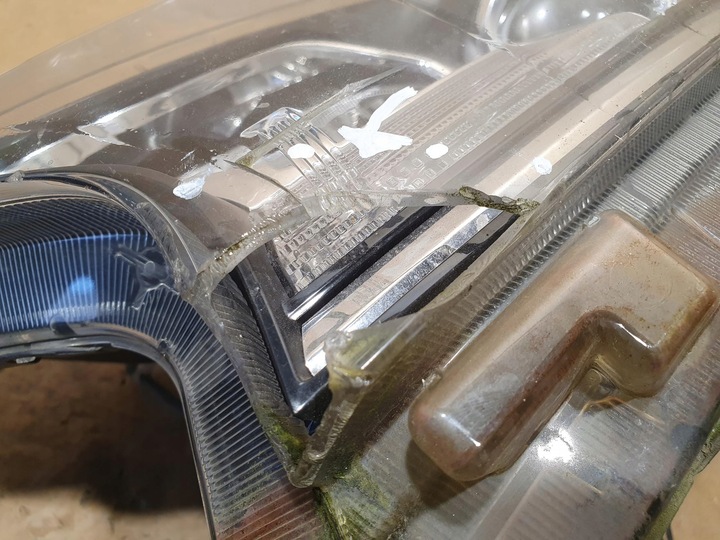 фото №10, Лампа лівий перед ліва передня лінза ford ranger iv