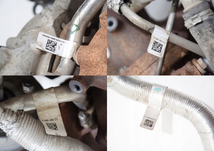 фото №15, Bmw g20 g22 g30 g32 g01 g02 b47d20b турбонагнетатель турбина turbo комплект