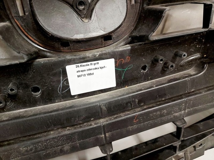 фото №10, Mazda 3 iii решётка бампера передняя решётка радиатора перед bje1-50712