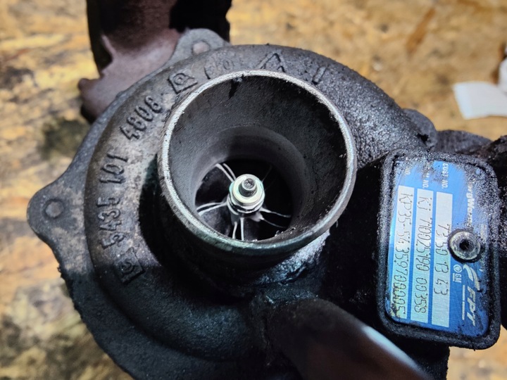 фото №5, Турбина коллектор 1.3 cdti fiat opel 73501343