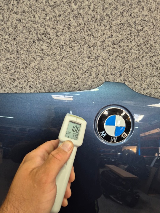 фото №8, Капот крышка двигателя цвет c4f arctic race синий металлик bmw 5 g30 g31
