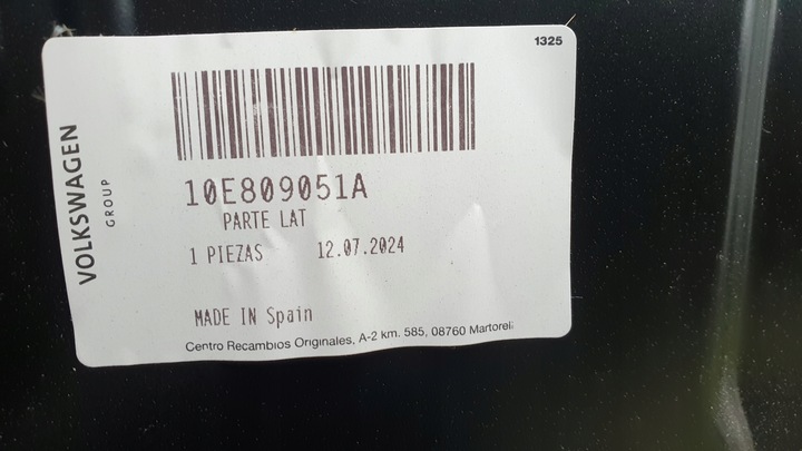 фото №10, Seat cupra born ліві обшивка рама поріг стійка 20- оригінал