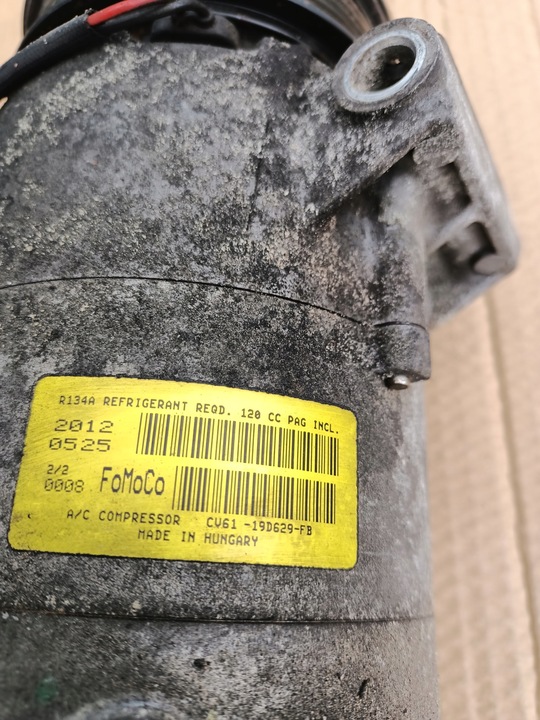 фото №11, Компрессор кондиционера focus mk3 c-max mk2 1.0 eco