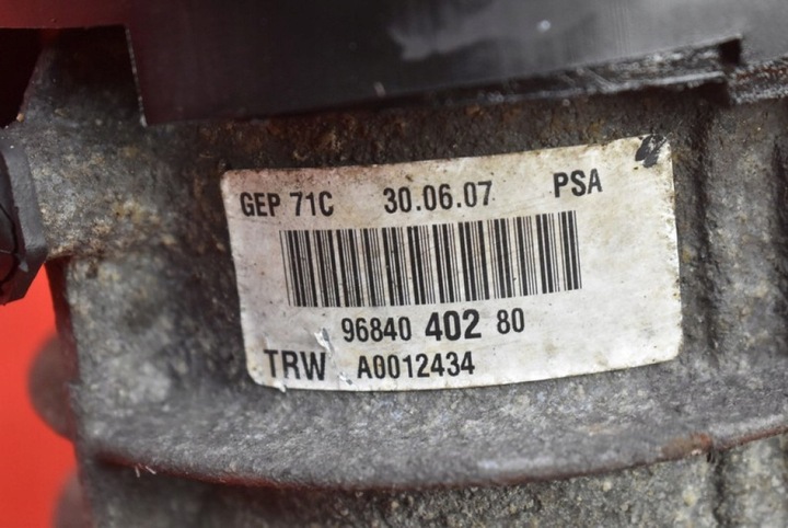 фото №8, Насос підсилювача 9684040280 citroen c4 picasso 1 i 2.0 16v 140 km 06-13