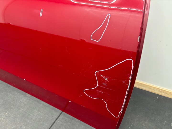 фото №14, Mercedes glc w254 купе дверь правая передние перед