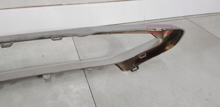 фото №9, Peugeot 2008 i планка хром рамка бампера перед 9678365777