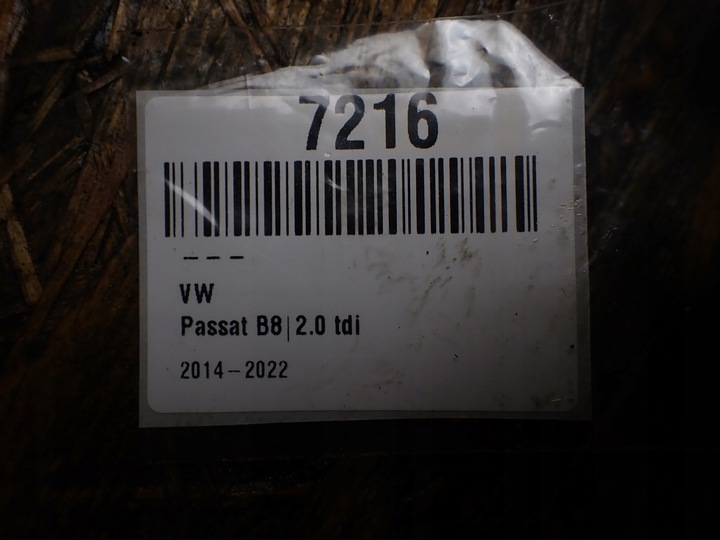 фото №16, Форсунка инжектор vw passat b8 sedan 2016 2.0 dsg eu 04l130277ae 7216