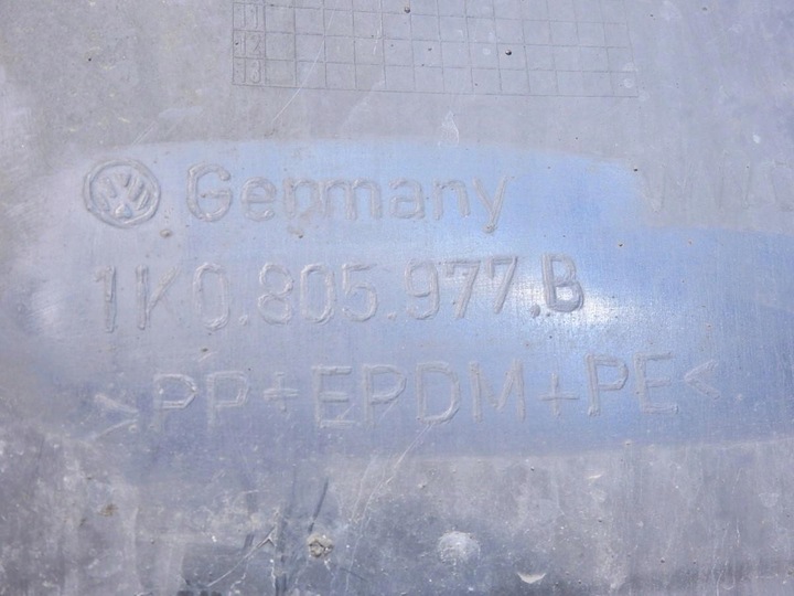 фото №7, Подкрылок левый перед vw golf v plus 1k0805977b