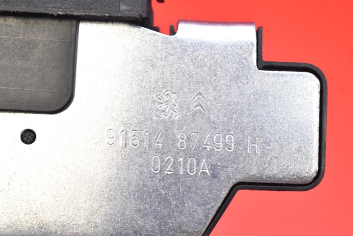 фото №8, Замок кришки зад багажника 9684648680 peugeot 3008 1 i 10-13