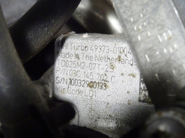 фото №11, Турбіна vw golf vi 6 plus + 5m0 1.4 tsi caxa 220397 49373-01004 06h145710d