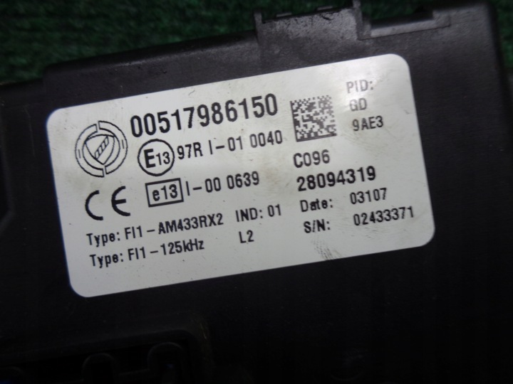 фото №8, Компьютер замок зажигания bsi fiat grande punto 1.9 8v m-jet 2005-2009r. 55205937