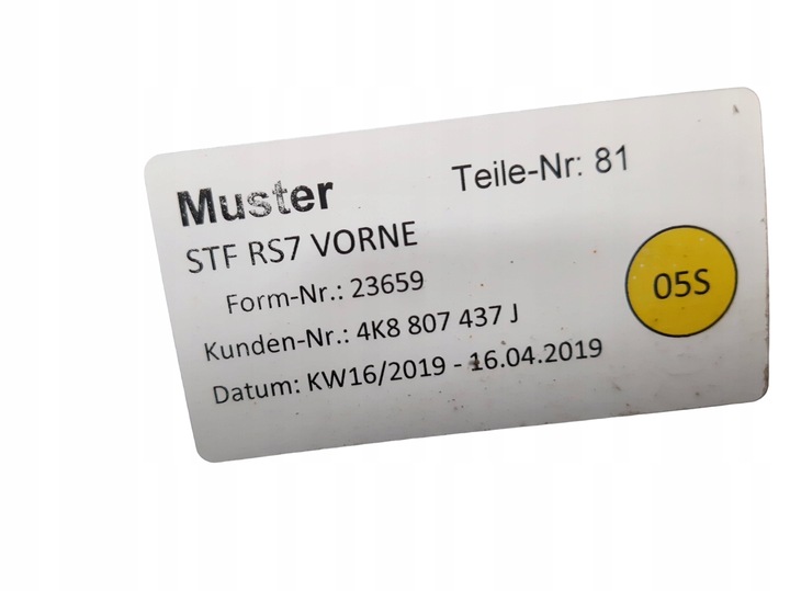 фото №11, Audi rs7 бампер перед переднее 4k8807437j