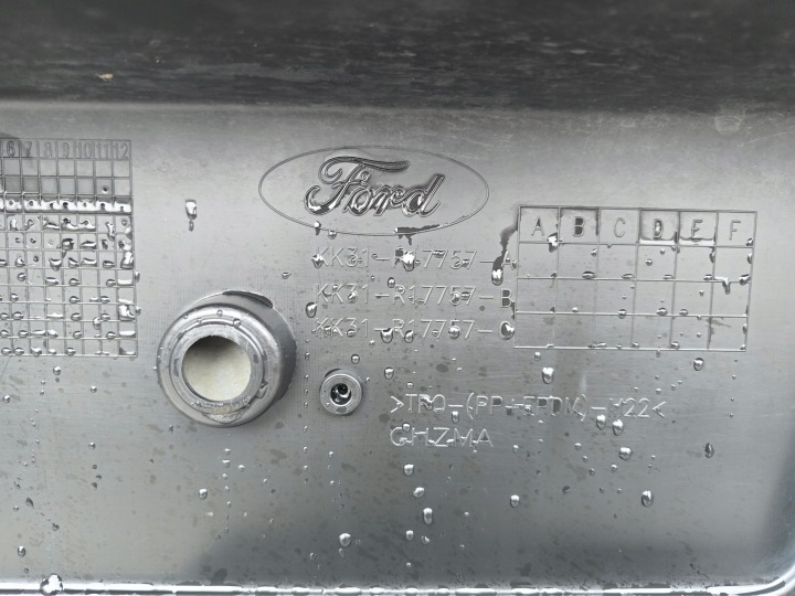 фото №7, Ford transit mk8 рестайлинг бампер перед передний kk31-r17757-a