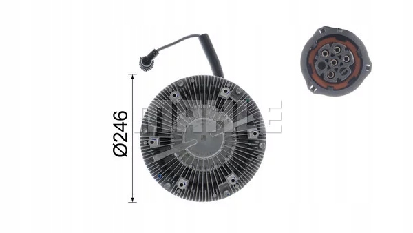 фото №14, Зчеплення вентилятора chodnicy cfc207000p/mah