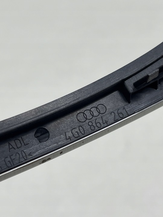 фото №14, Audi a6 c7 планка декоративна dekor тунелю середнього шліфований алюміній