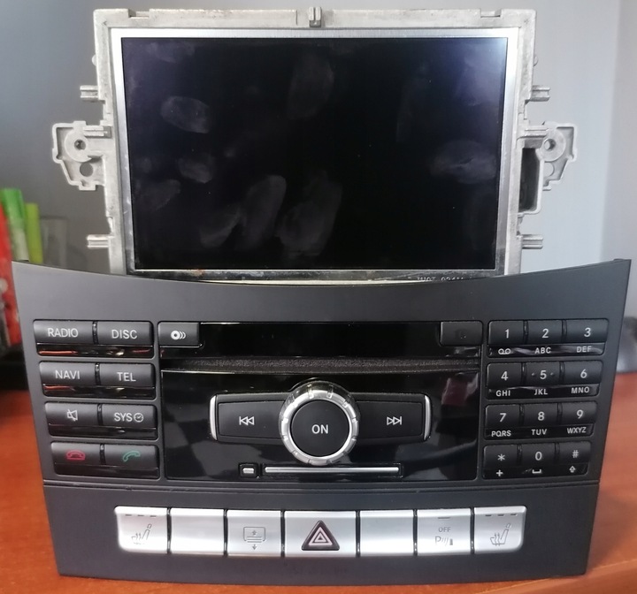 фото №1, Mercedes cls w218 навігація радіо дисплей