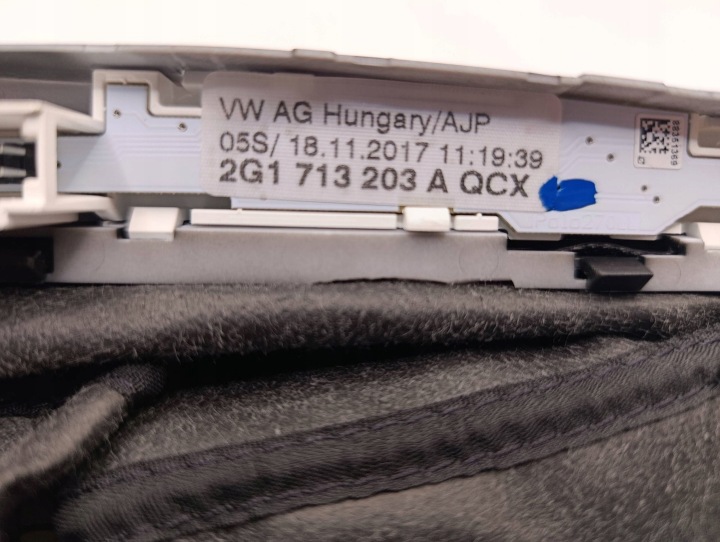 фото №6, Volkswagen polo vi ручка зміни кпп / коробка передач чохол meszek 2g1713203a