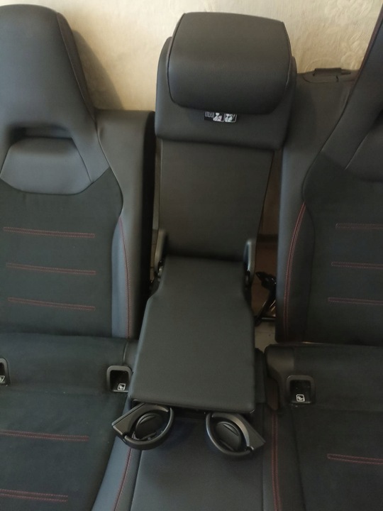 фото №14, Mercedes w177 a клас amg сидіння диван комплект шкіра алькантара сидіння