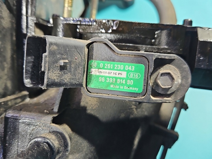 фото №6, Коллектор всасывающий peugeot 407 9656295880 0261230043 9639381480 2.2 16v