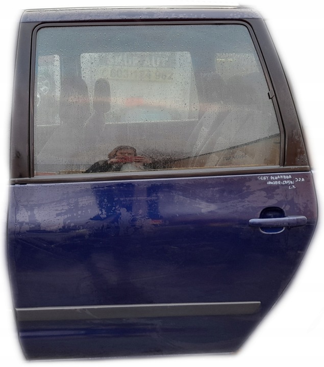 фото №1, Seat alhambra vw sharan дверь левый зад задние lb5n