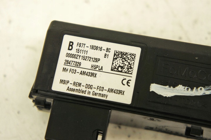 фото №5, Ra129 ford mondeo mk5 модуль keyless fs7t-18d816-bc