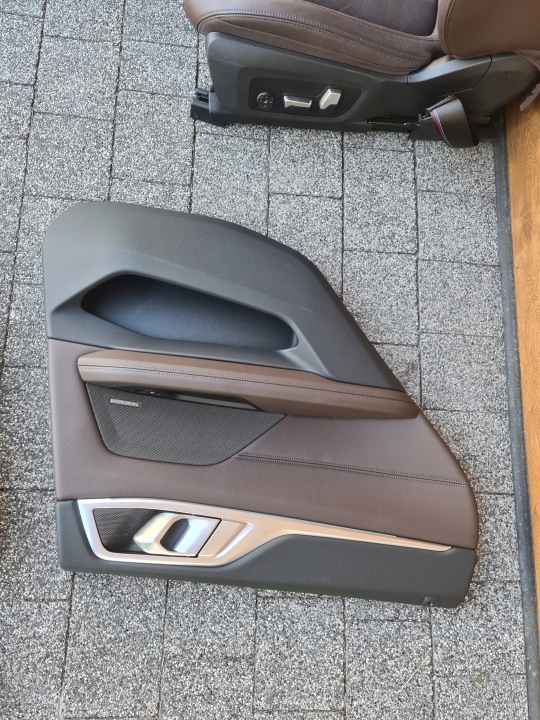 фото №10, Bmw g26 i4 комплект сидінь сидіння vernasca mokka