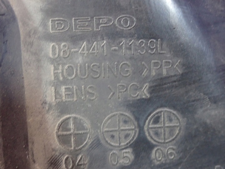 фото №10, Vw polo iii 6n рестайлінг fl 00-02 лампа перед ліва фара лівий 08-441-1139l