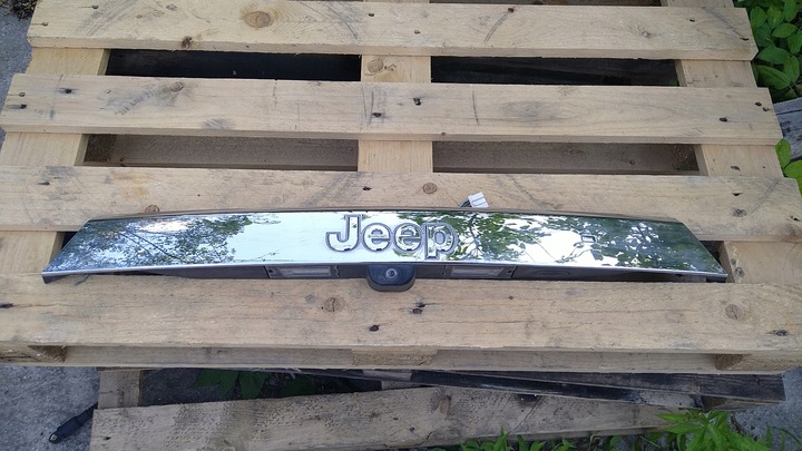 фото №1, Jeep grand cherokee wk2 10-12 накладка планка крышки задней зад накладка хром