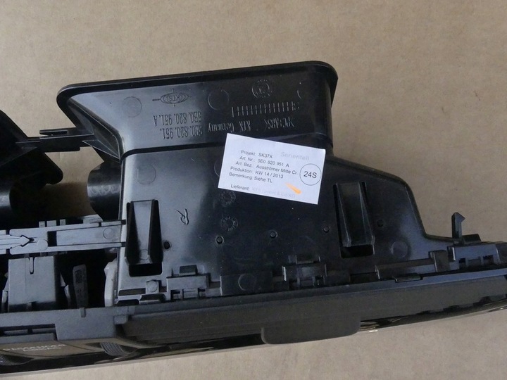 фото №8, Dw skoda octavia 3 ґрати повітропровід 5e0819701a 5e0819702a 5e0820951a