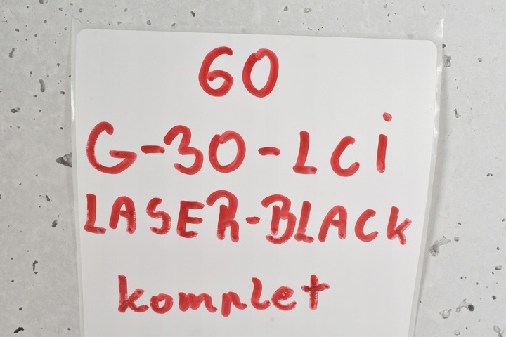 фото №13, Bmw 5 g30 g31 lci рестайлінг лампа ліва права laser тінь чорний комплект оригінальний номер