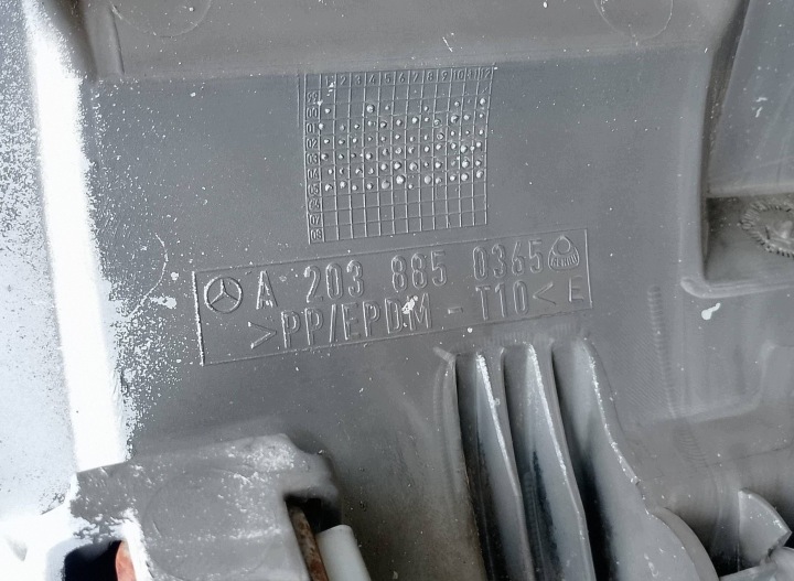 фото №12, Бампер задний mercedes c klasa w203 универсал 2000-2006 a2038851025 комплект