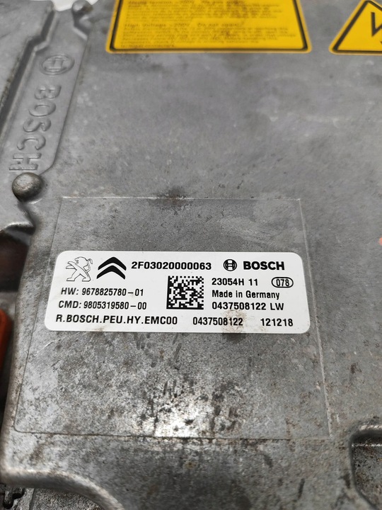 фото №13, Peugeot 508 2013 інвертор / перетворювач напруги