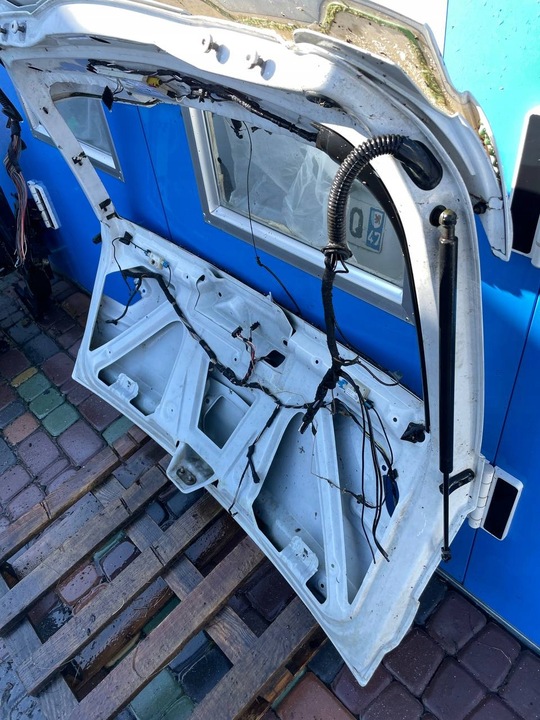 фото №11, Крышка задняя зад багажника bmw x3 e83 рестайлинг белая