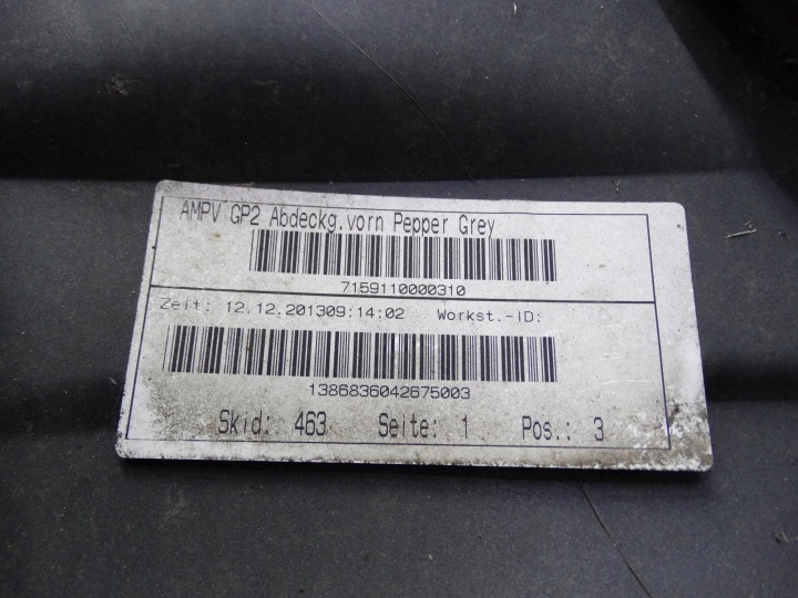 фото №15, Vw touran рестайлинг 1t0 2010-2015 бампер передний оригинальная запчасть 1t0807221m