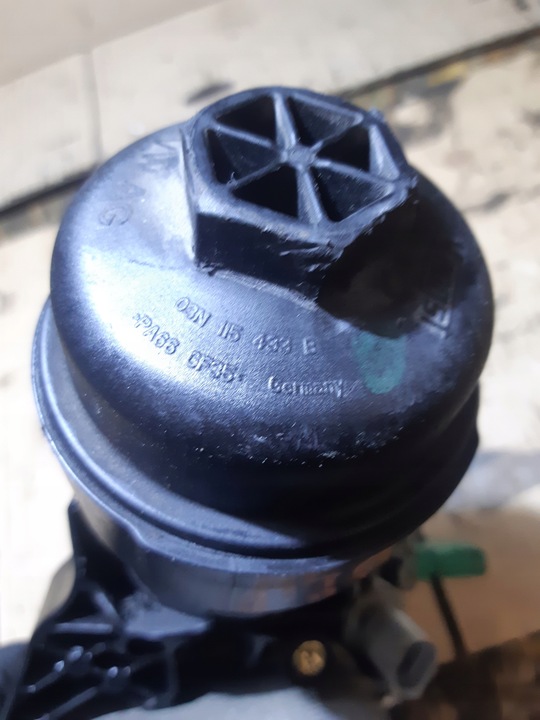 фото №11, Audi a4 b9 2.0 tdi основание корпус фильтра масла радиаторов 03n117021a