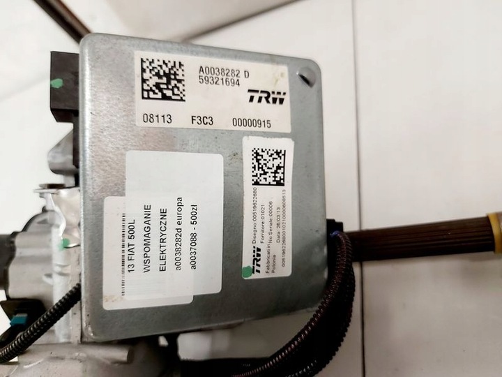 фото №7, Fiat 500l підсилювач електричні a0038282d a0038088 європа