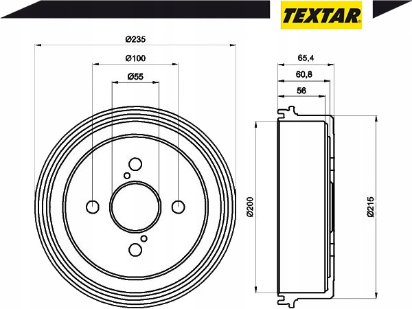 фото №10, Барабан ham. toyota t. corolla 92-02