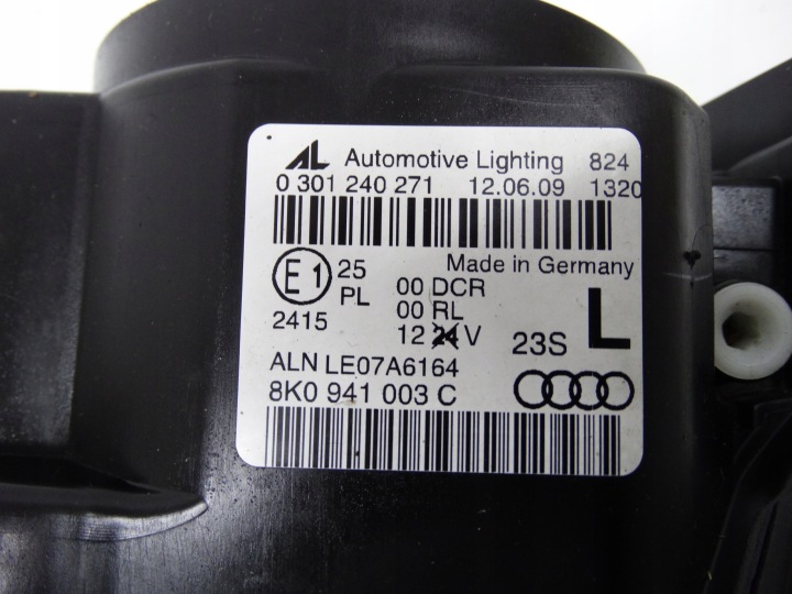 фото №13, Audi (oem) 8k0941003c фара передня l
