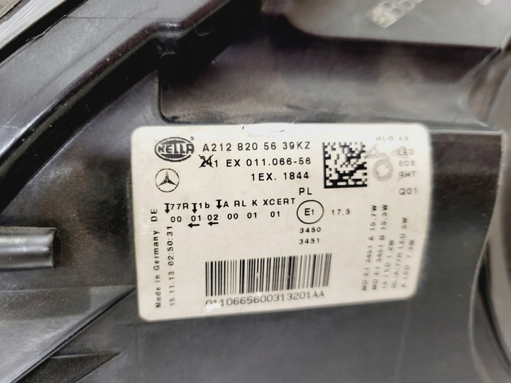 фото №12, Mercedes w212 212 повний led ils a2128209759kz, a2128205639kz