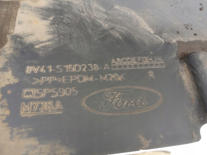 фото №10, Ford kuga mk1 08-12r.- планка крыльев правый перед