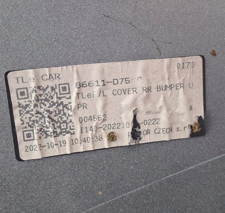 фото №10, Hyundai tucson iii рестайлинг бампер 4x pdc задний зад 86611d7500