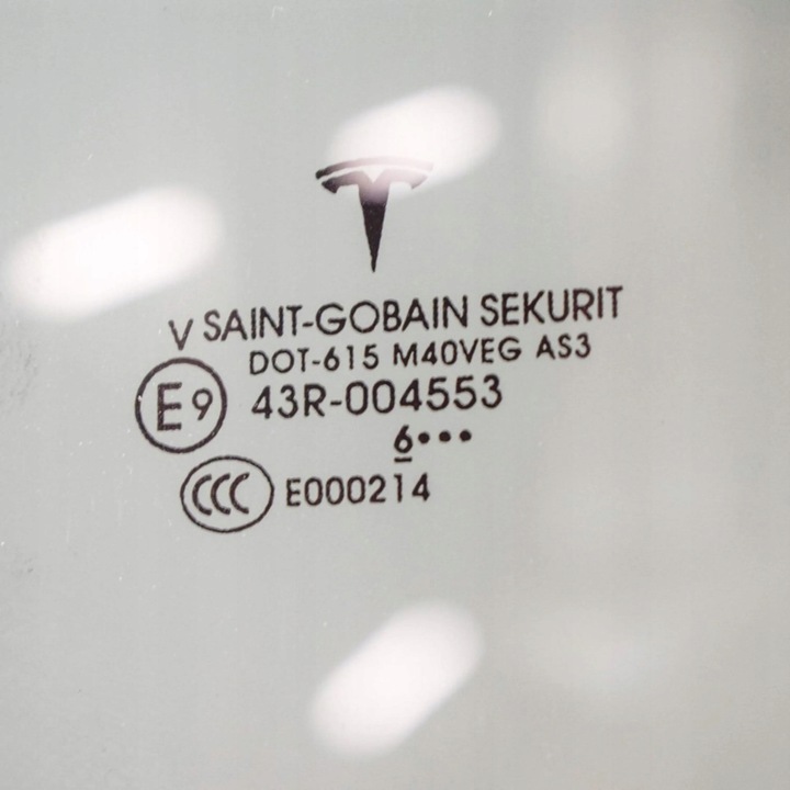 фото №6, Tesla модель x 2016 ліва сторона скло двері задніх